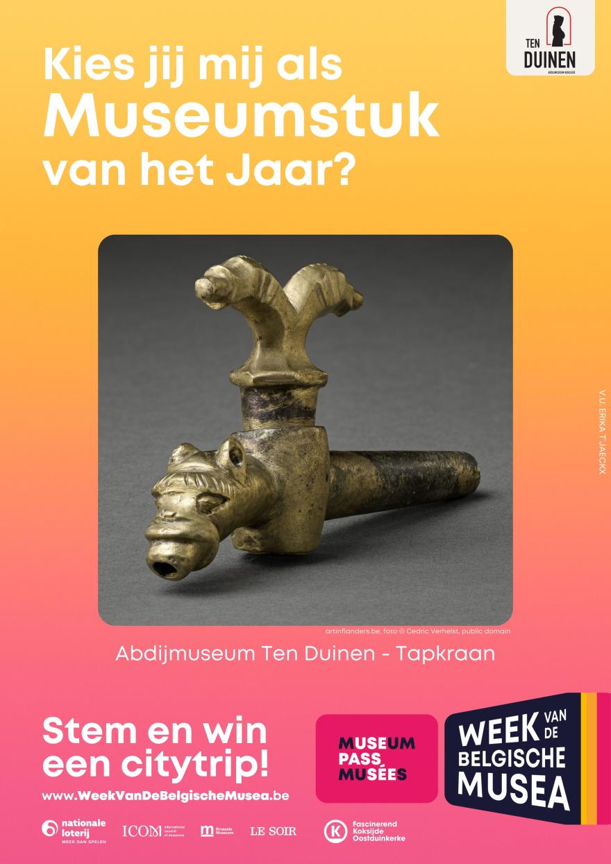 Tapkraan –  Abdijmuseum Ten Duinen 
