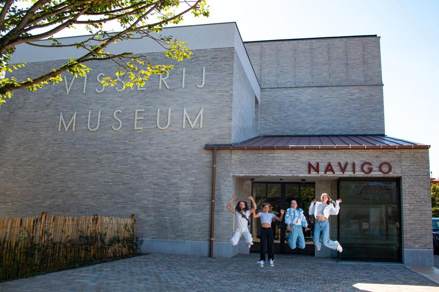 ingang van het museum