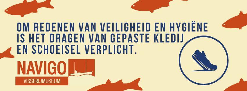 schoeisel verplicht in het museum