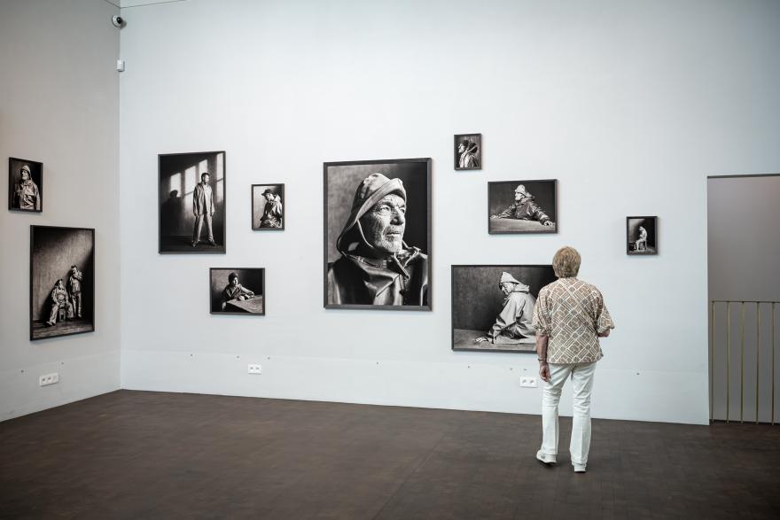 Expo PEERDEVISSCHERS door Stephan Vanfleteren in NAVIGO Visserijmuseum