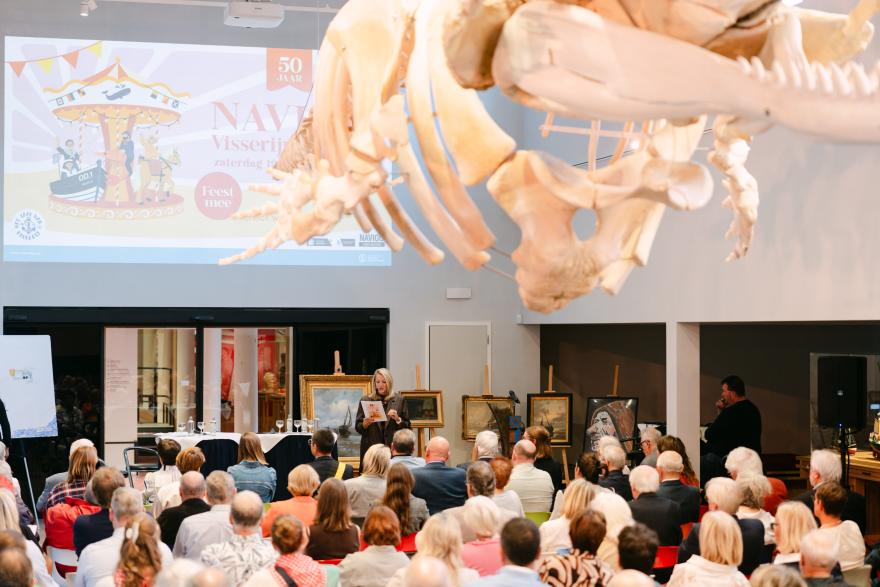 Op 18 september 2026, was het dag op dag 50 jaar geleden dat het Visserijmuseum officieel werd geopend.  We vierden dat met een warme academische zitting. 